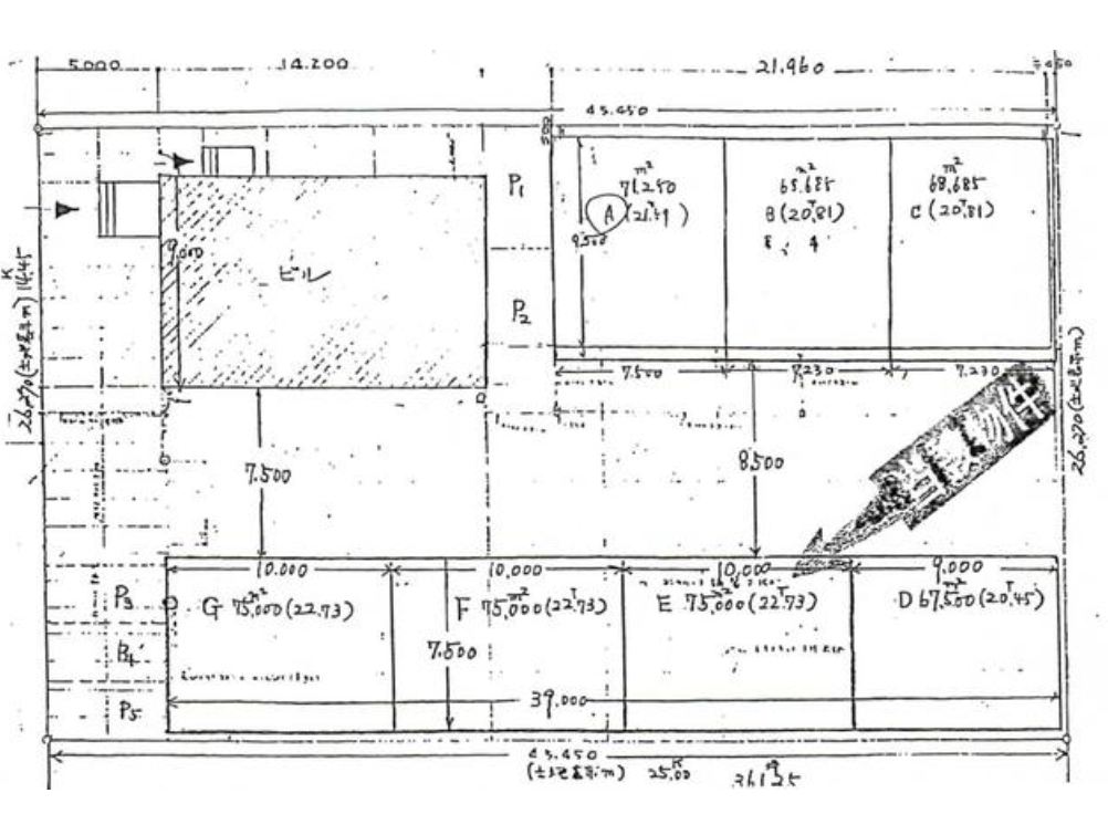 大阪市住之江区平林北2-6-87 E号倉庫の画像