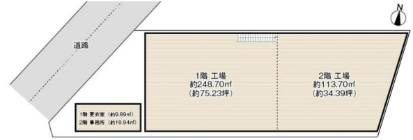 高槻市辻子1-23-3 高槻市貸工場の画像