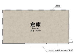 西脇市黒田庄町岡 ⿊⽥庄貸倉庫