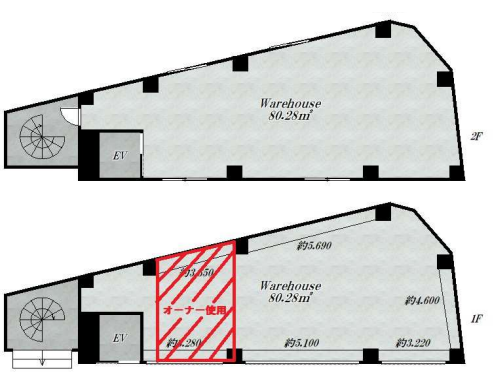大阪市福島区玉川1-4-20 玉川倉庫の画像