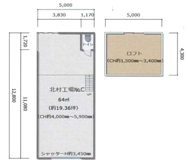 大阪市淀川区田川北3-3-28 塚本貸倉庫の画像