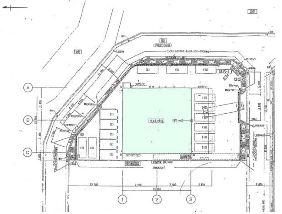 八尾市青山町1-6-7 青山町倉庫付事務所の画像