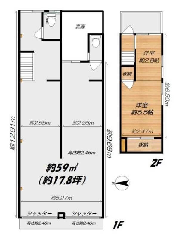大阪市城東区東中浜1-10-20 鴫野貸倉庫の画像