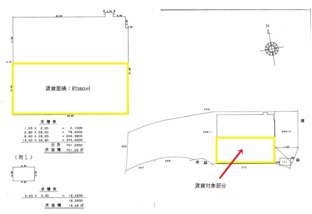 泉佐野市鶴原270 東佐野貸倉庫の画像