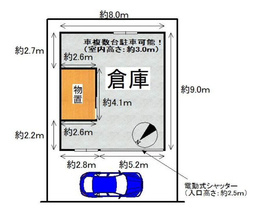 岸和田市大工町9-11 岸和田市大工町中古倉庫の画像