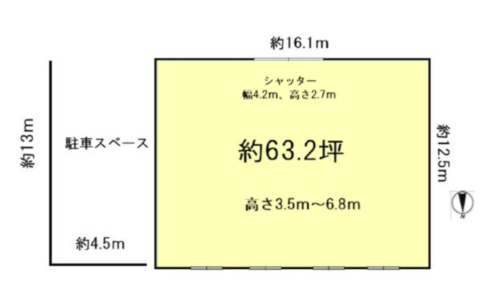 神戸市西区伊川谷町布施畑987 布施畑谷川貸倉庫の画像
