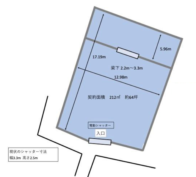 大阪市西成区天下茶屋東1-19-4 動物園前貸倉庫の画像