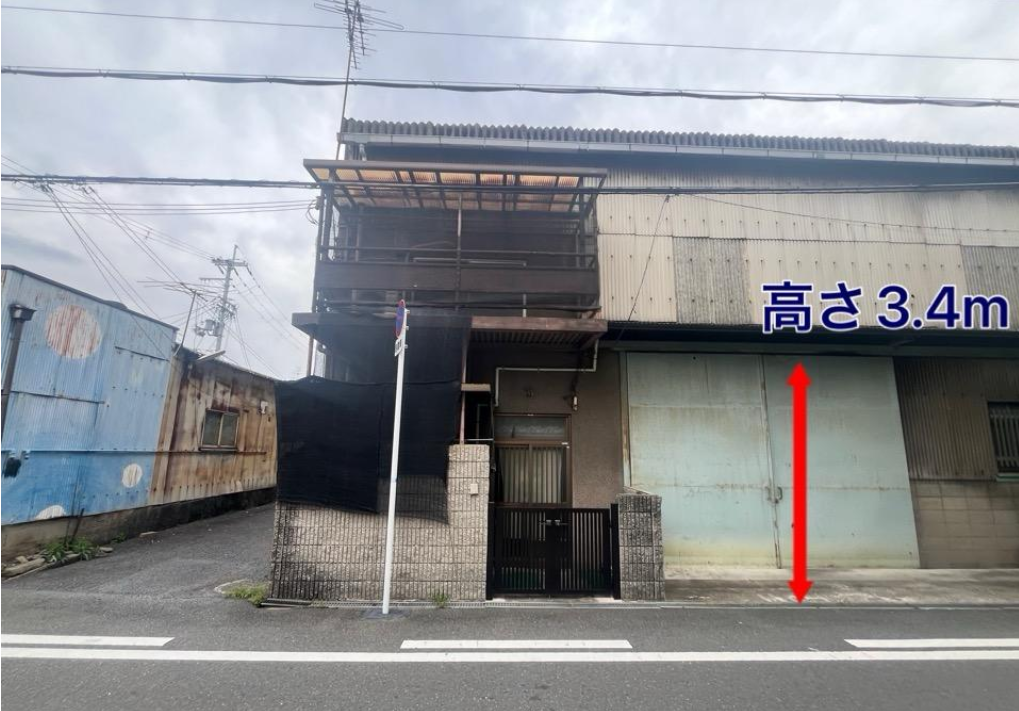 東大阪市森河内西１丁目 高井田中央貸倉庫