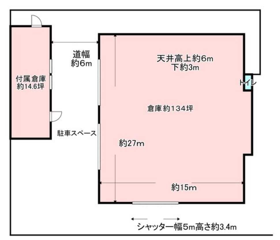 和泉市内田町2-15-3 内田町田中倉庫の画像