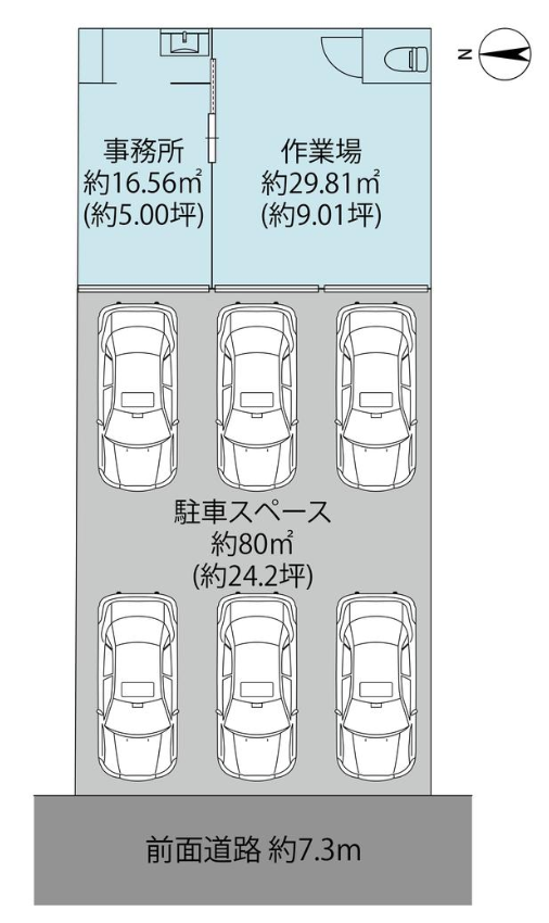 堺市中区深井北町163-2 深井貸倉庫の画像