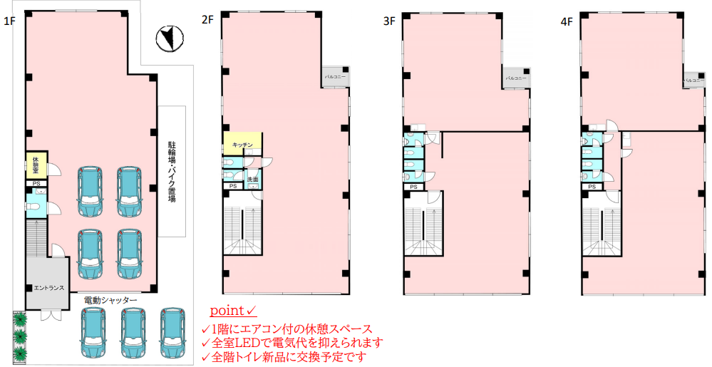 大阪市東成区東今里2-4-4 東成区東今里一棟ビルの画像