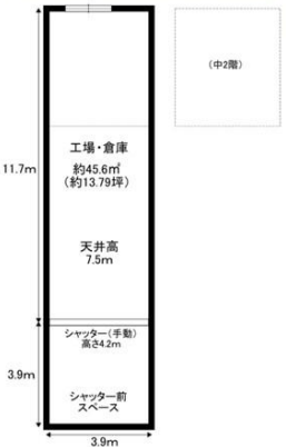 大阪市西淀川区姫島6-41-28 姫島６丁目貸工場・倉庫の画像
