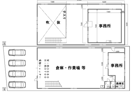 吹田市南吹田 貸倉庫 101坪