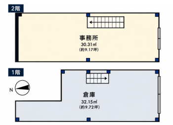 神戸市灘区琵琶町 貸倉庫 19坪の画像